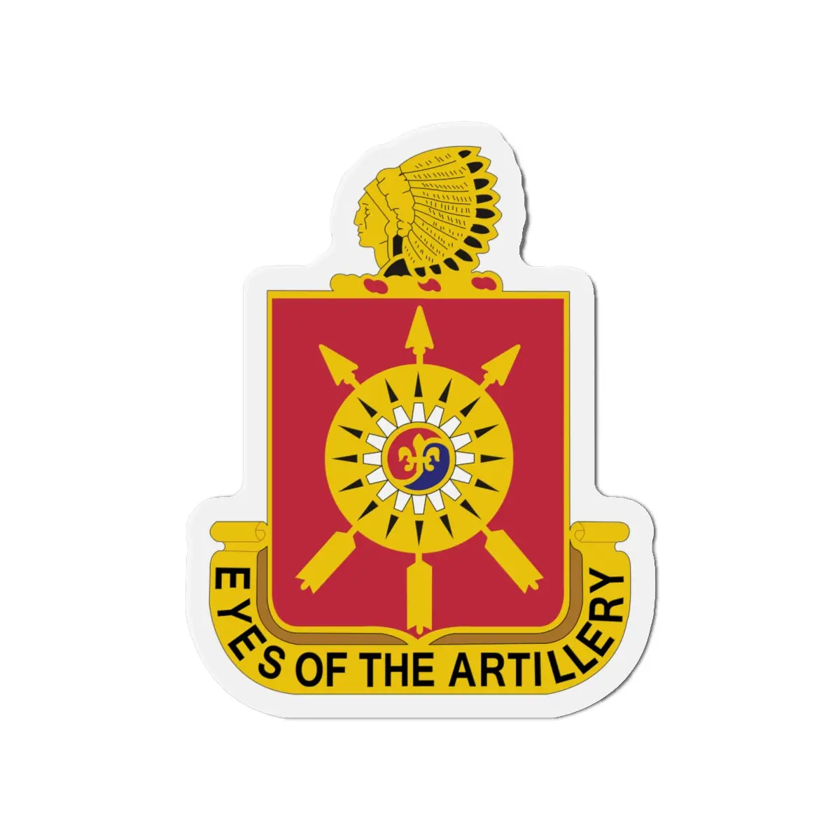 Die-Cut Magnets - Army - 171St Field Artillery Regiment - Dui Wo Txt X 300 1