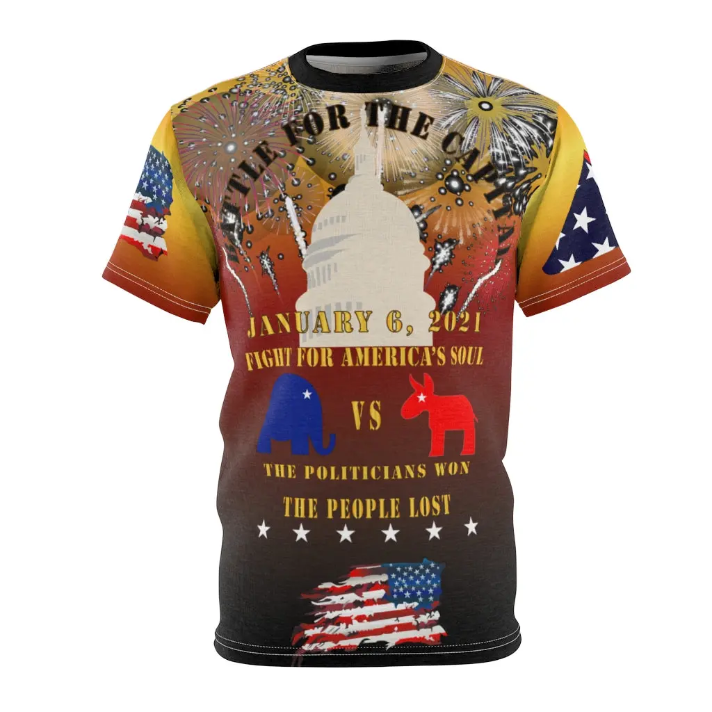 All Over Printing - Usa - Battle For The Capital - 6 January 2021 - Politicians Vs The People 1