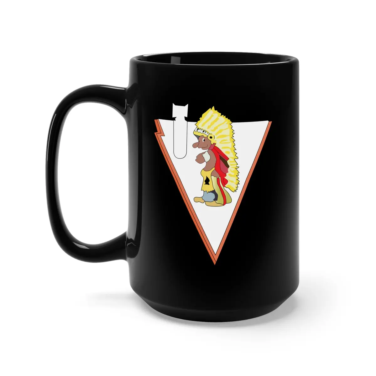 Black Mug (11Oz, 15Oz) -Aac - 781St Bomb Squadron - Wwii Wo Txt 1