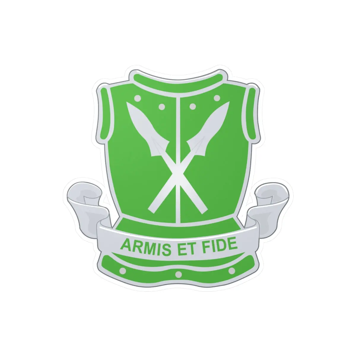 Kiss-Cut Vinyl Decals - Dui - 5Th Armored Division X 300 1
