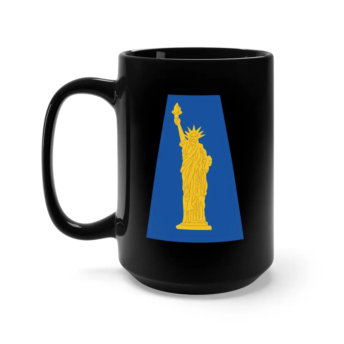 Black Mug 15Oz - Ssi - 77Th Infantry Division X 300 1