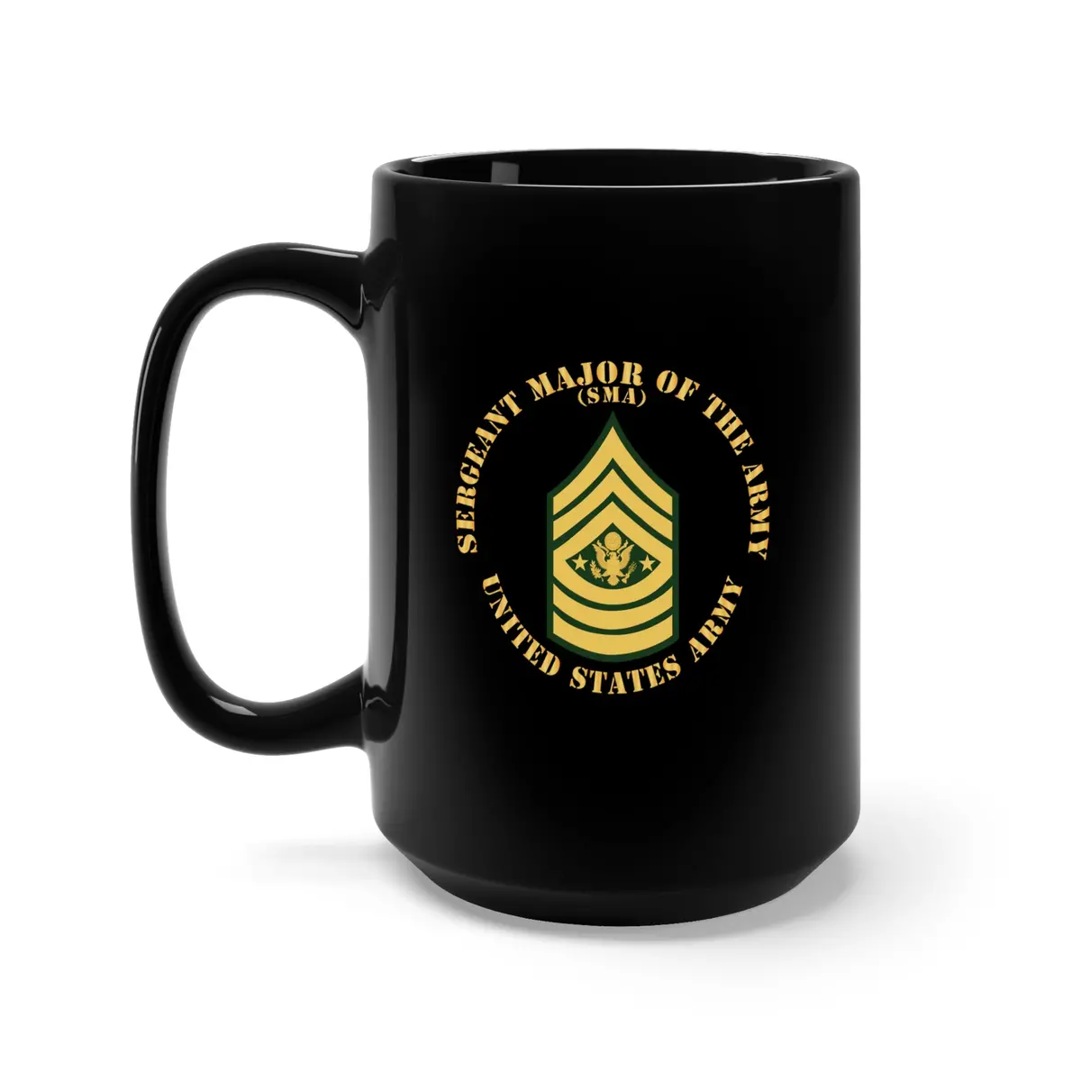 Black Mug 15Oz - Army - Sergeant Major Of The Army - Sma - Flat X 300 1