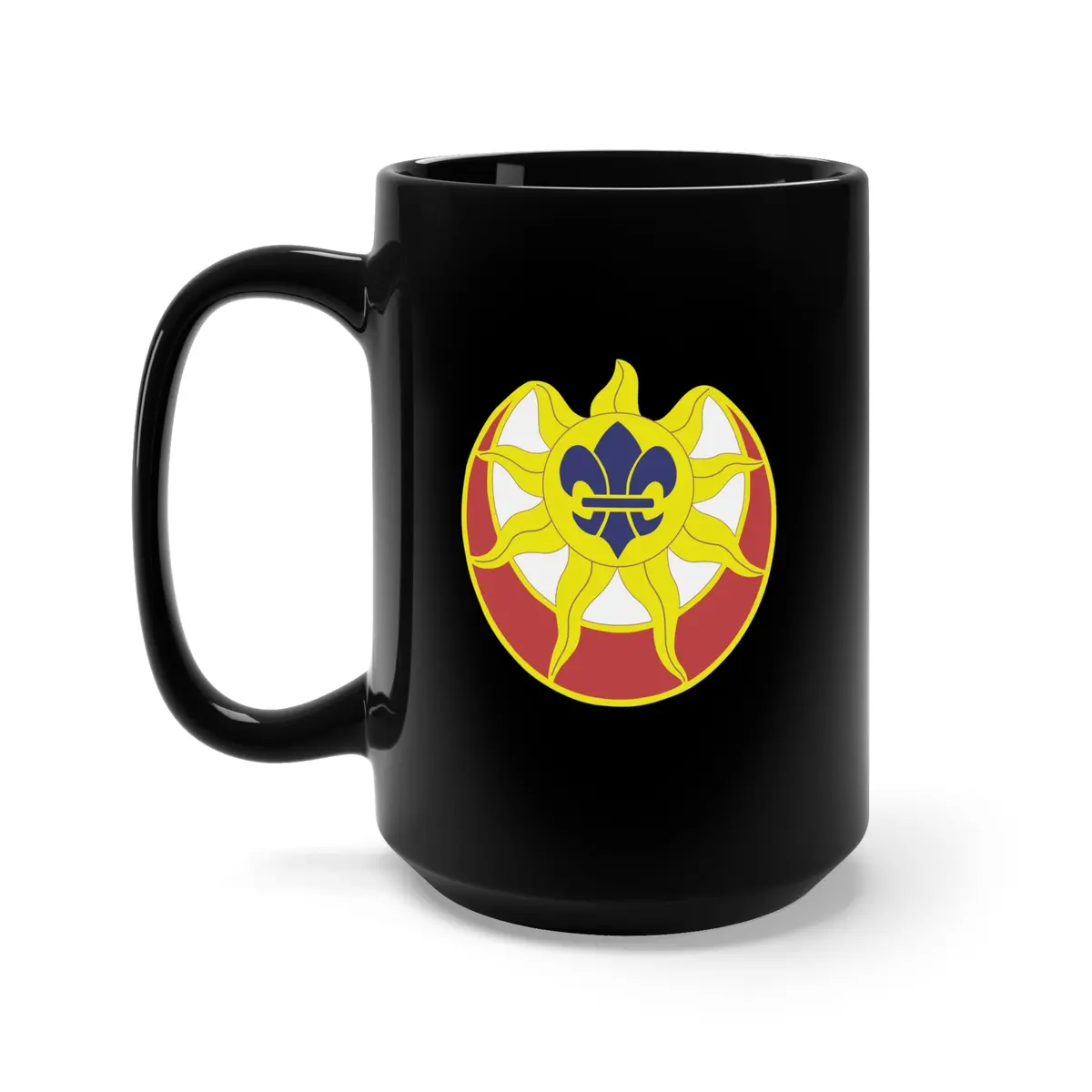 Black Mug 15Oz - Dui - 9Th Infantry Division X 300 1