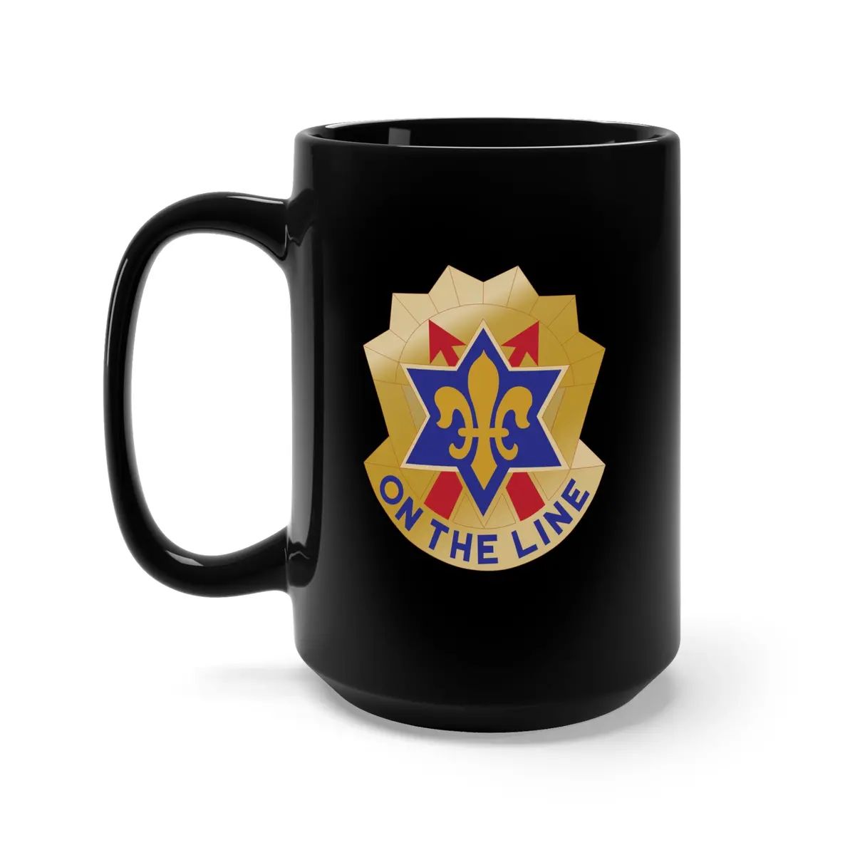 Black Mug 15Oz - Dui - 6Th Infantry Division X 300 1