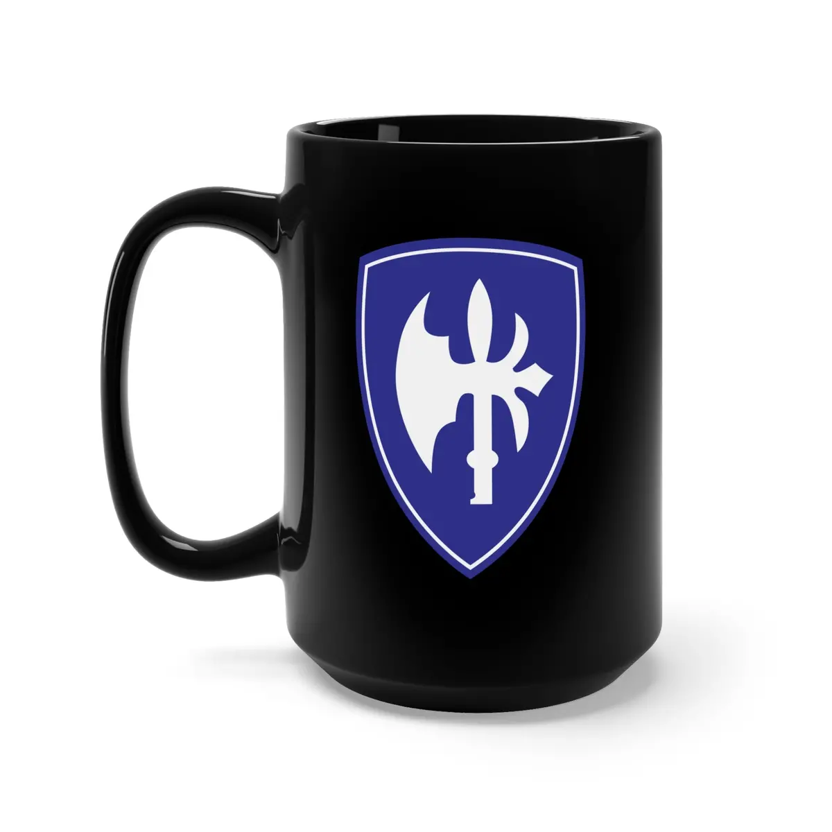 Black Mug 15Oz - Ssi - 65Th Infantry Division X 300 1