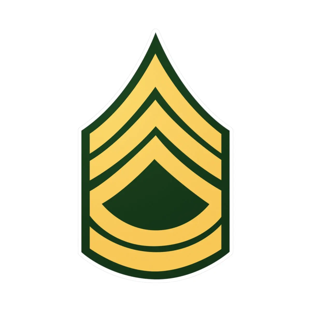 Kiss-Cut Vinyl Decals - Army - Sergeant First Class E-7 (Sfc) X 300 1