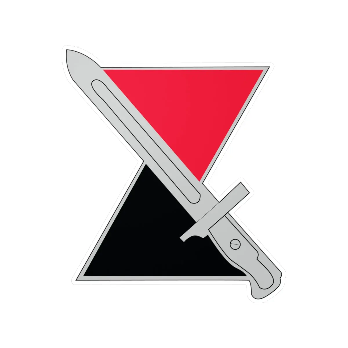 Kiss-Cut Vinyl Decals - Dui - 7Th Infantry Division X 300 1