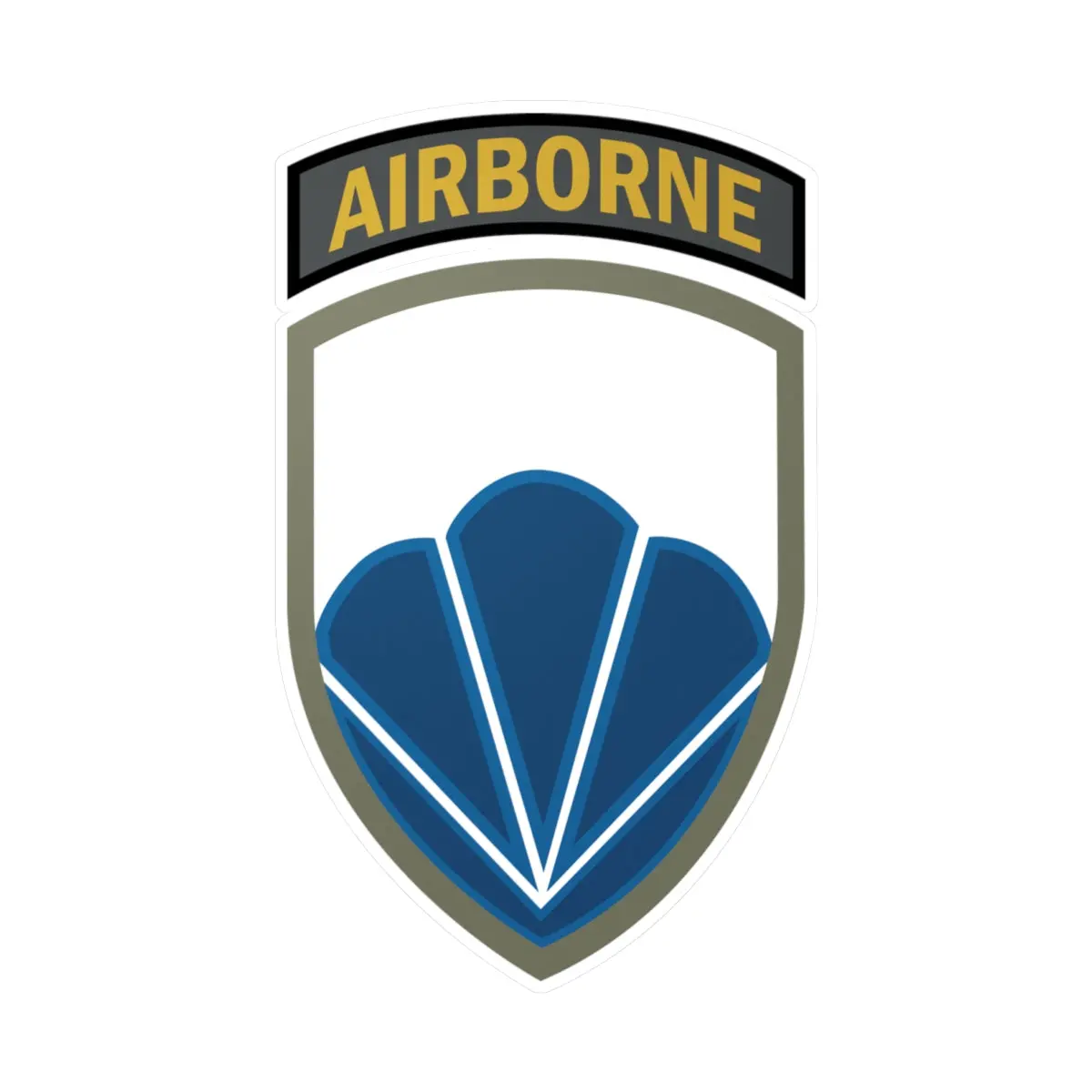 Kiss-Cut Vinyl Decals - Ssi - 6Th Airborne Division - Phantom X 300 1