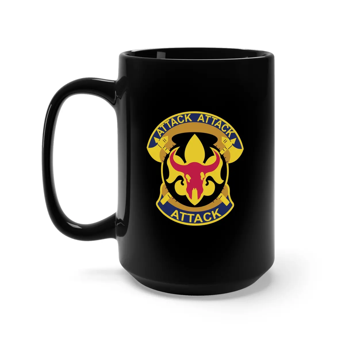 Black Mug 15Oz - Dui - 34Th Infantry Division X 300 1