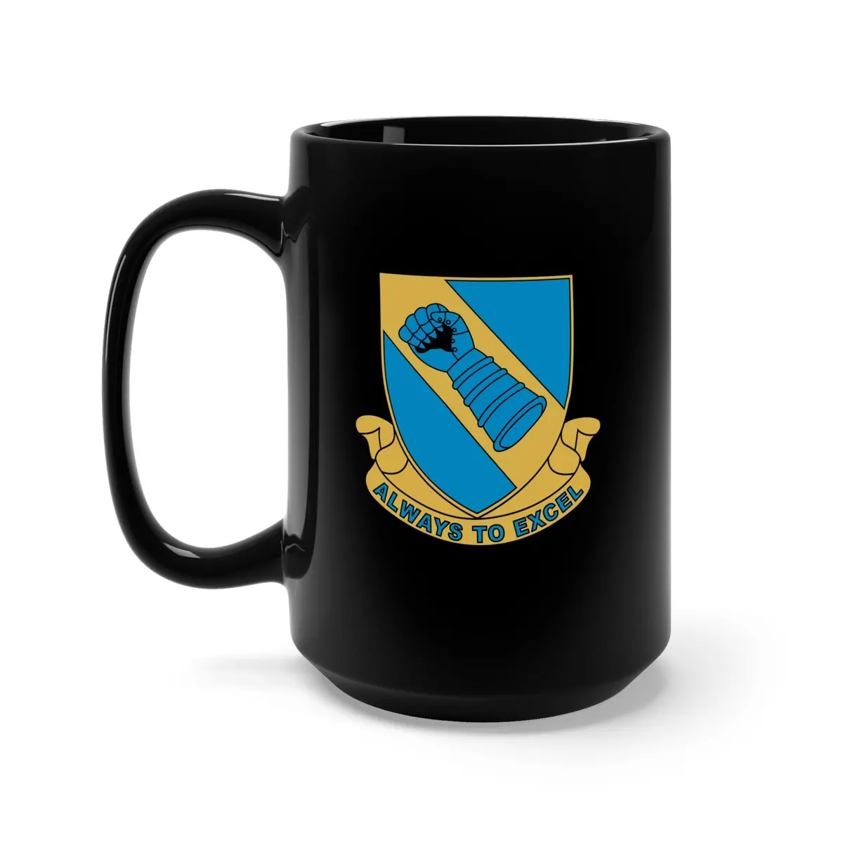 Black Mug 15Oz - 751St Tank Battalion - Pocket Patch Wo Txt X 300 1