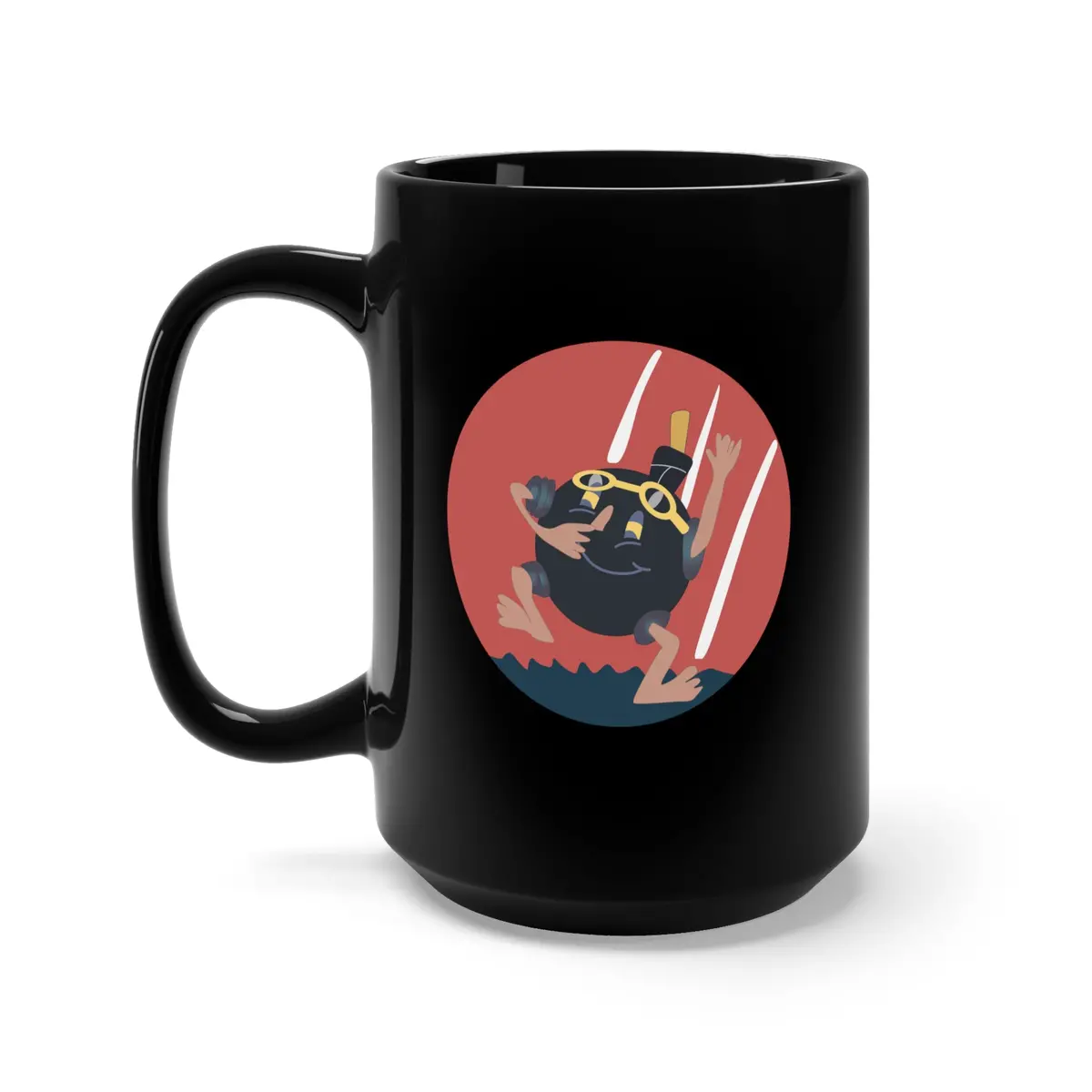 Black Mug 15Oz - Aac - 449Th Bomb Squadron Wo Txt - Wwii X 300 1