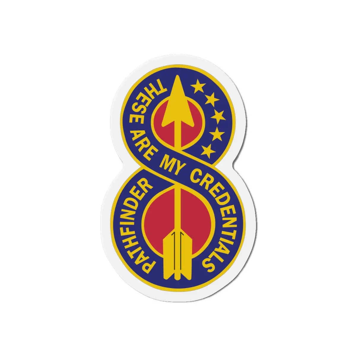 Die-Cut Magnets - Dui - 8Th Infantry Division X 300 2