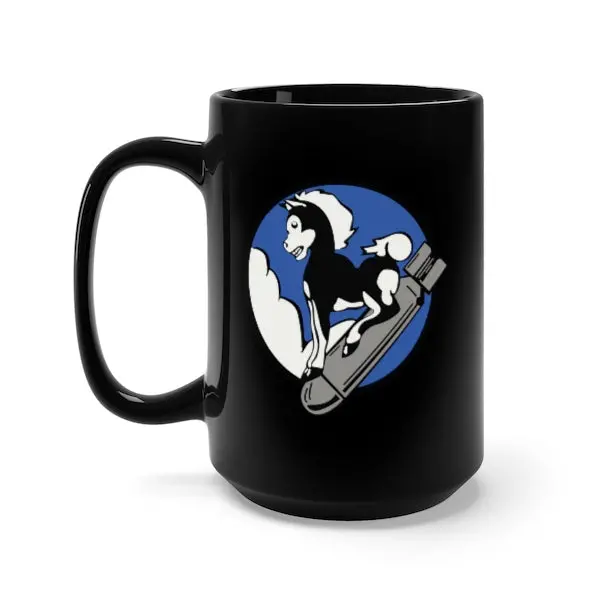Black Mug 15Oz - Aac - 526Th Fighter Bomber Sqdrn 86Th Fighter Bomber Group Wo Txt X 300 1