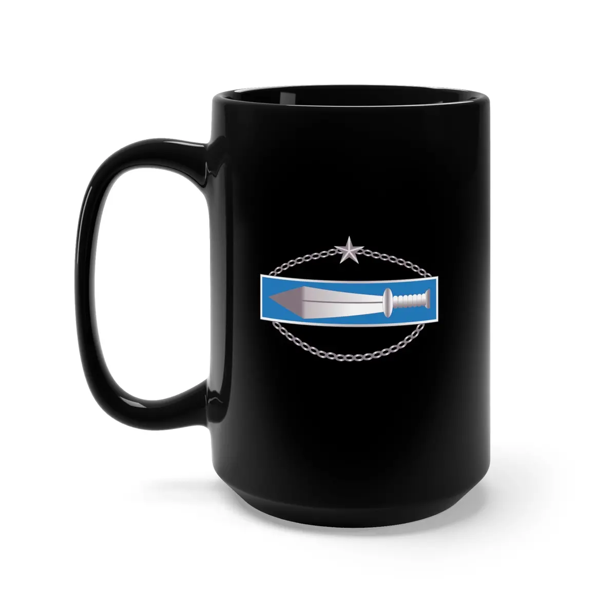 Black Mug 15Oz - Rok Korean Army Ranger Badge Wo Txt X 300 1