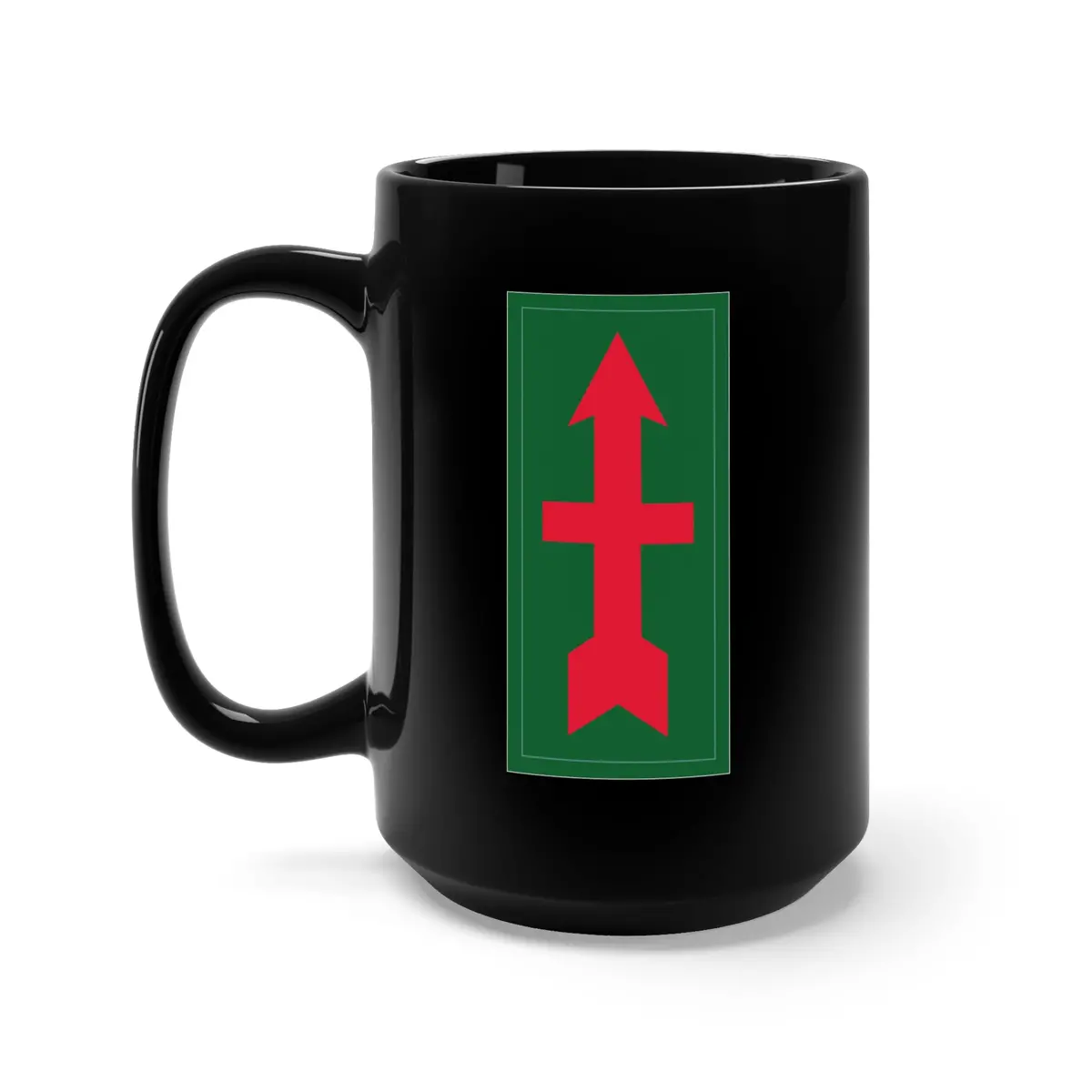 Black Mug 15Oz - Ssi - 32Nd Infantry Division X 300 1