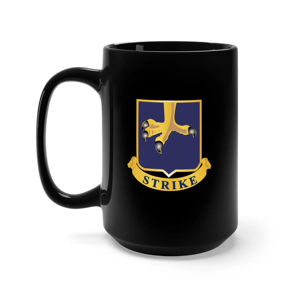 Black Mug 15Oz - Army - 502Nd Infantry Regt - Dui Wo Txt 1