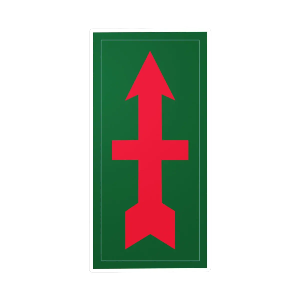 Kiss-Cut Vinyl Decals - Ssi - 32Nd Infantry Division X 300 1