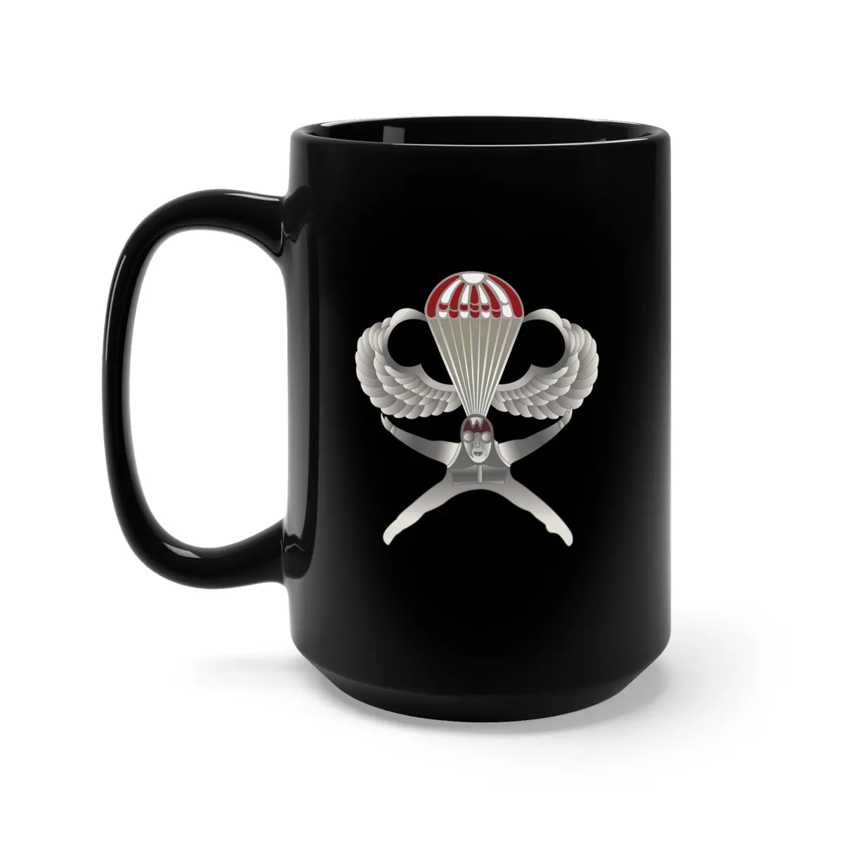 Black Mug 15Oz - Korean Airborne Special Forces Badge Wo Txt X 300 1