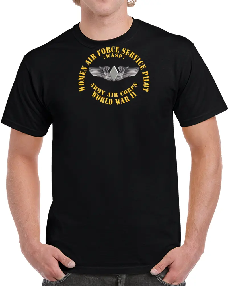 Army Air Corps - Wasp Wing (Women Air Force Service Pilot) Classic T Shirt 1