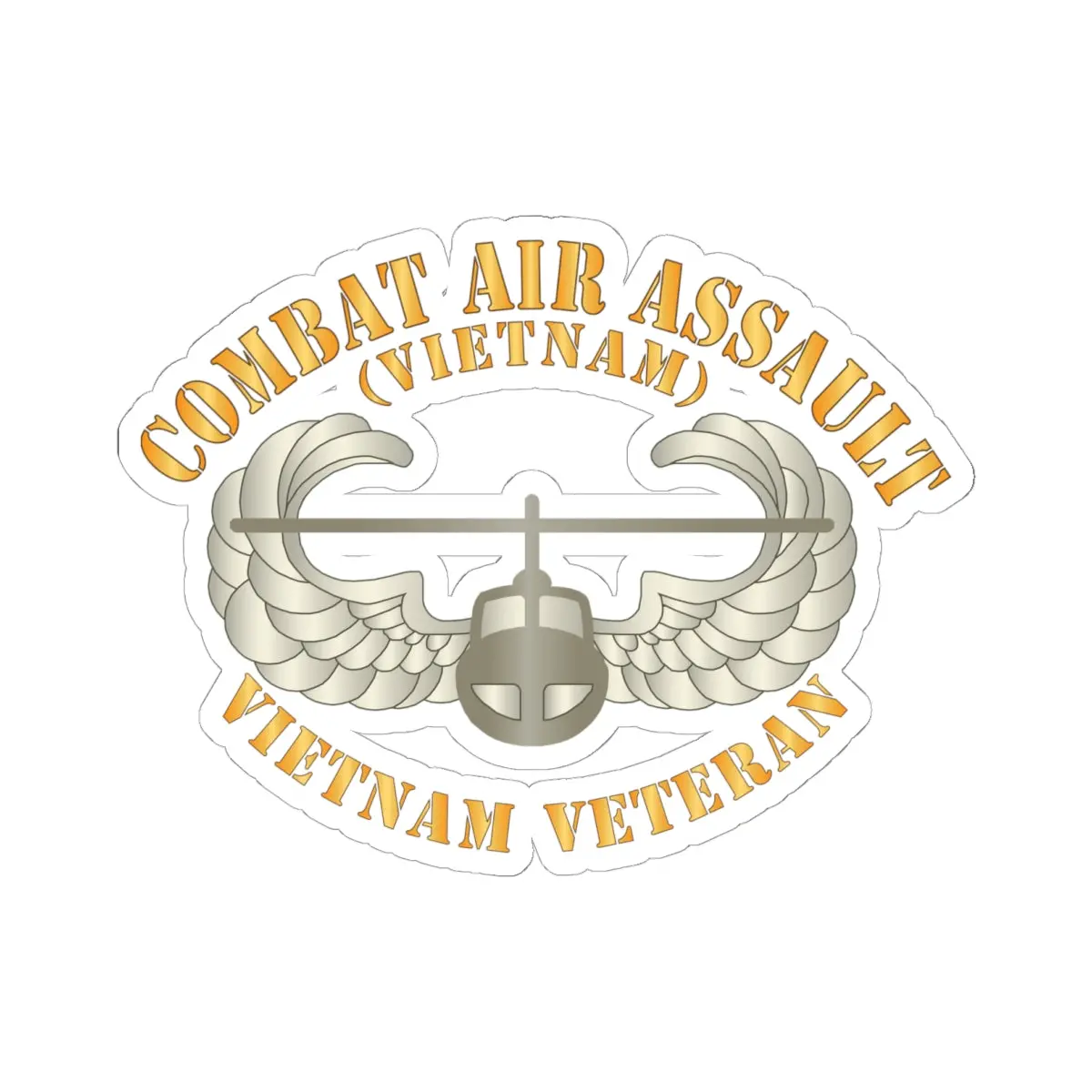 Kiss - Cut Stickers - Army - Combat Air Assault - Vietnam X 300 1