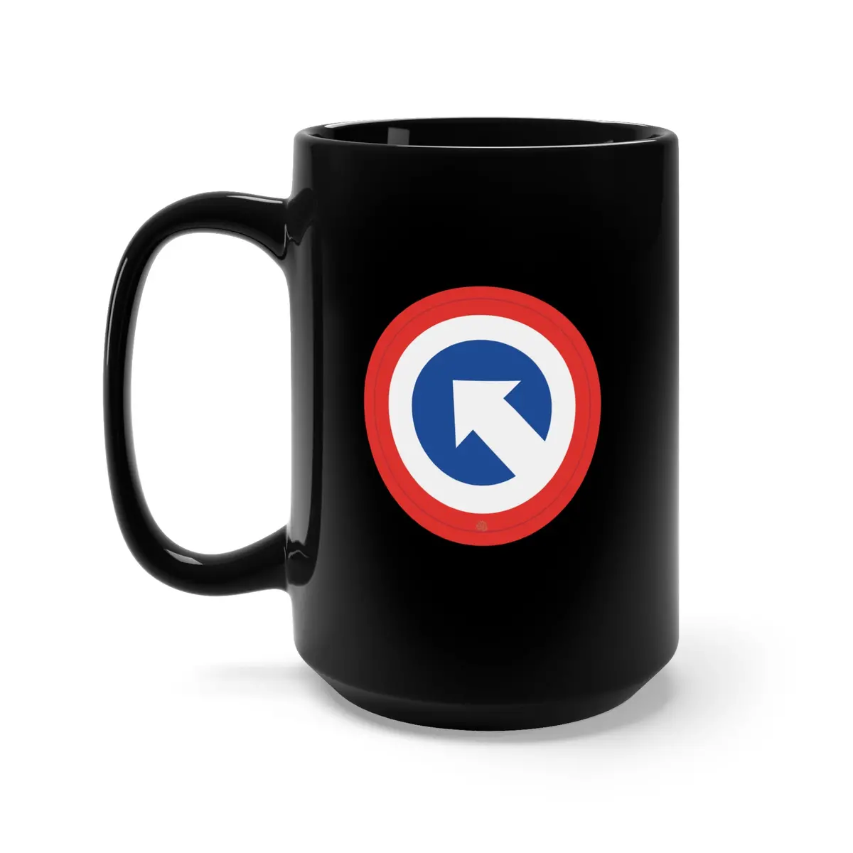 Black Mug 15Oz - Army - 1St Corps Support Command (Coscom)  X 300 1