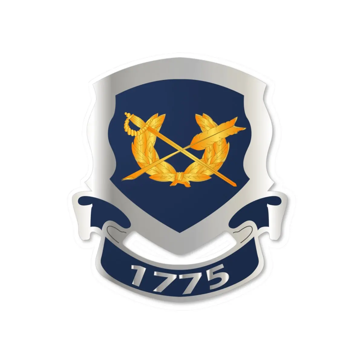 Kiss-Cut Vinyl Decals - Army - Jag Corps Crest Wo Txt W Ds X 300 1