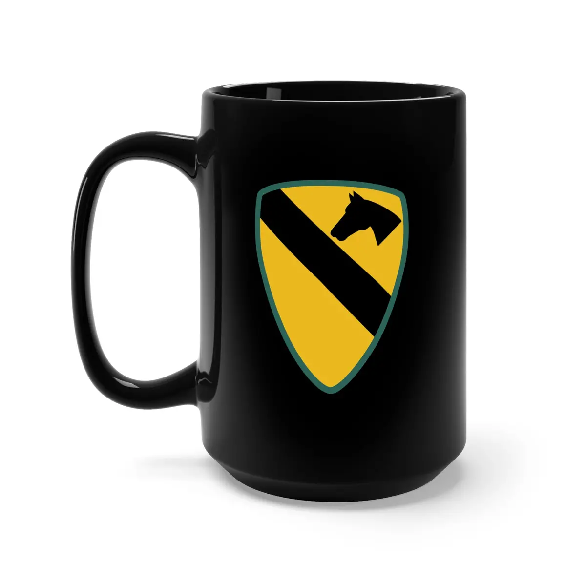 Black Mug 15Oz - Ssi - 1St Cavalry Division X 300 1