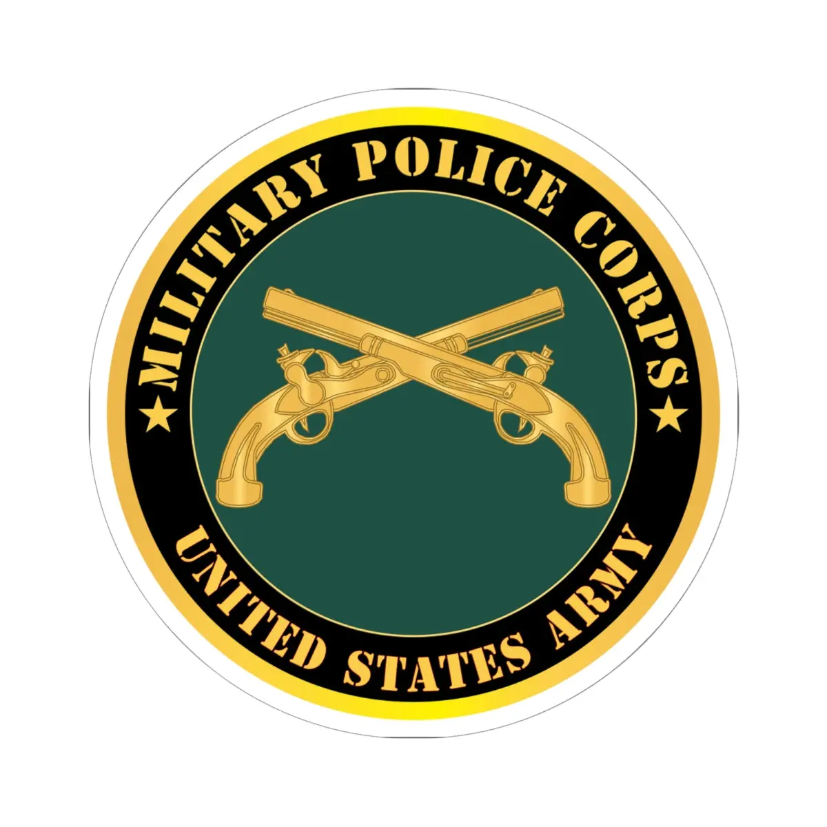 Kiss - Cut Stickers - Army - Military Police - Branch - United States Army X 300 1