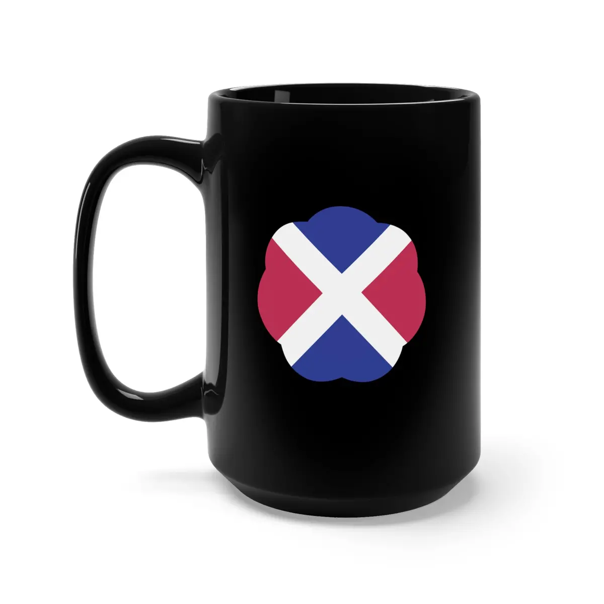 Black Mug 15Oz - Ssi - 17Th Infantry Division X 300 1