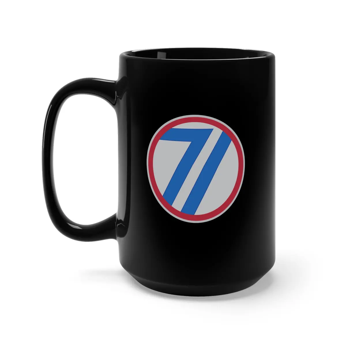 Black Mug 15Oz - Ssi - 71St Infantry Division X 300 1
