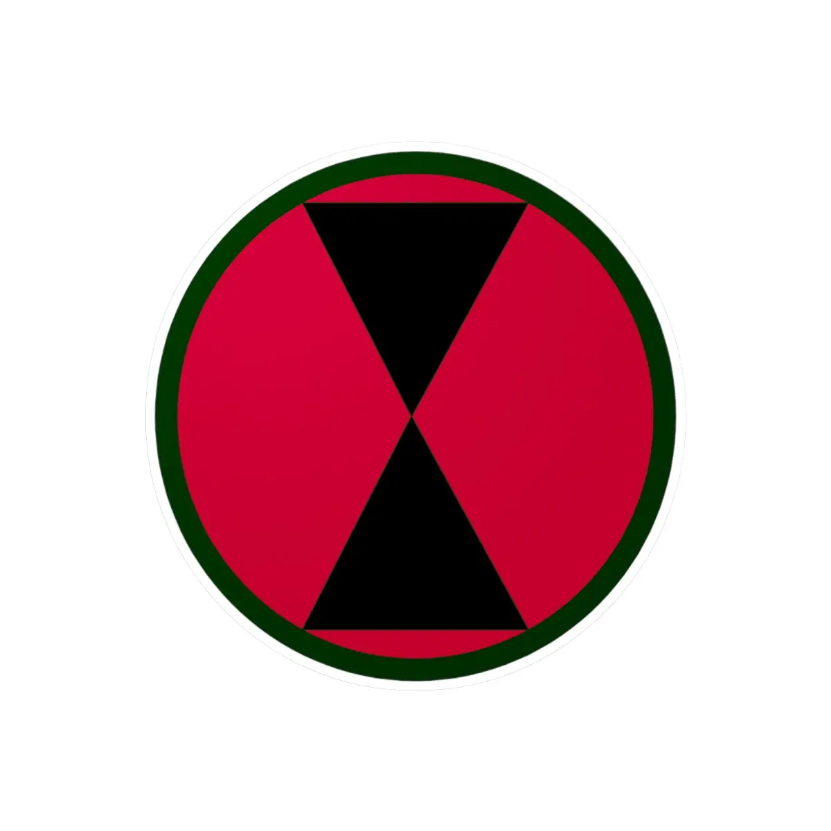 Kiss-Cut Vinyl Decals - Ssi - 7Th Infantry Division Wo Txt X 300 1