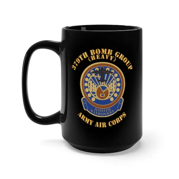 Black Mug 15Oz - Aac - 379Th Bomb Group X 300 1