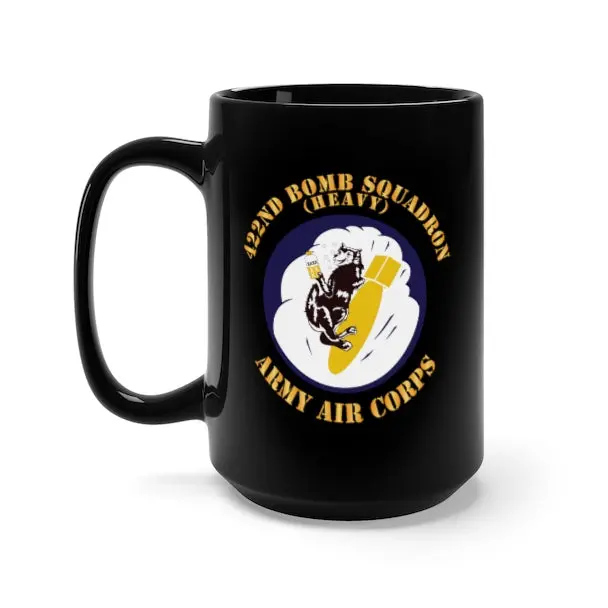 Black Mug 15Oz - Ssi - Aac - 422Nd Bomb Squadron X 300 1