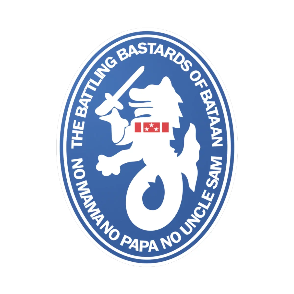 Kiss-Cut Vinyl Decals - Battling Bastards Of Bataan X 300 1
