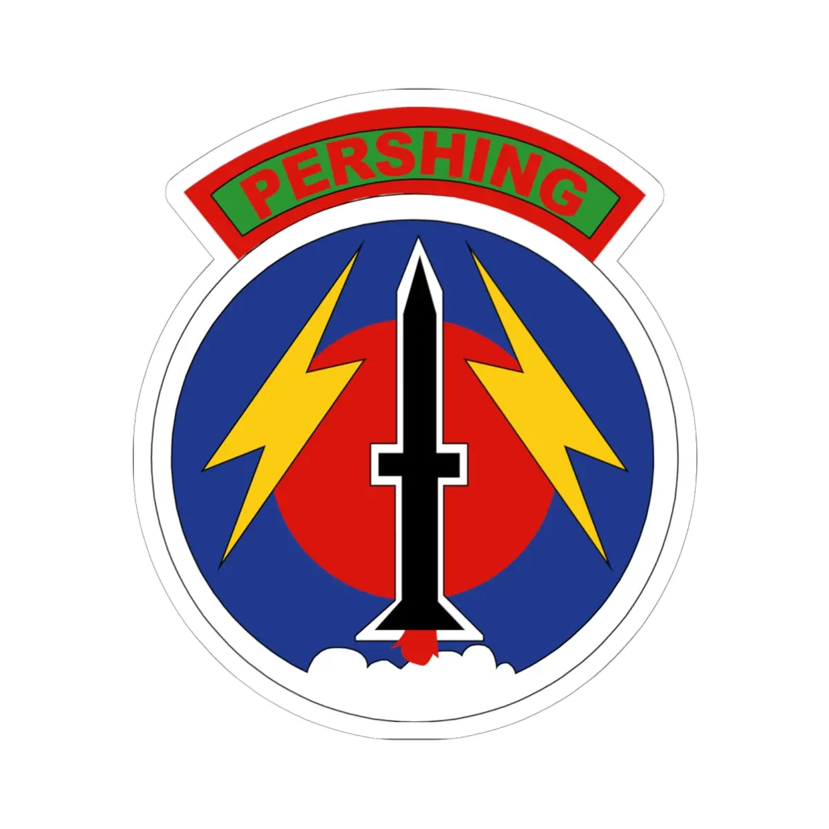 Kiss - Cut Stickers - Army - 56Th Artillery Command - Pershing 1