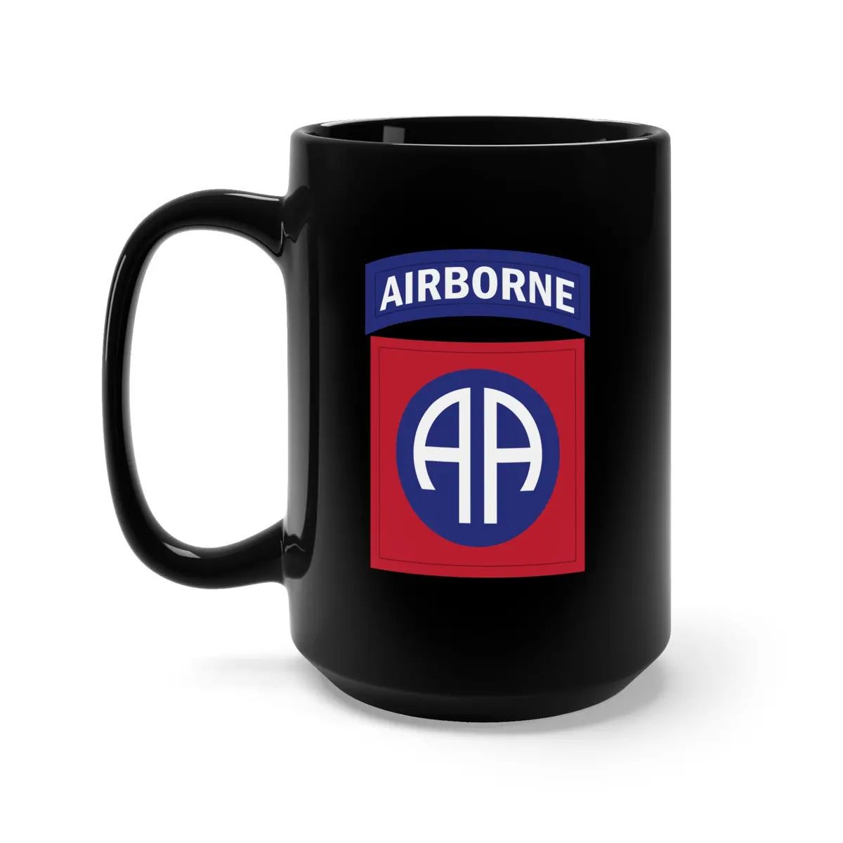 Black Mug 15Oz - Ssi - 82D Airborne Division X 300 1