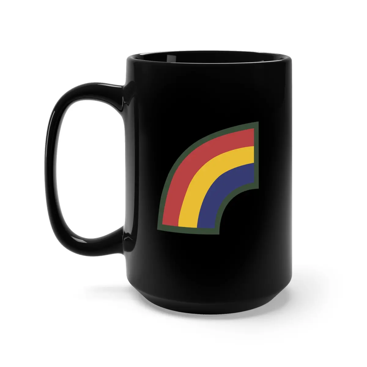 Black Mug 15Oz - Ssi - 42Nd Infantry Division X 300 1