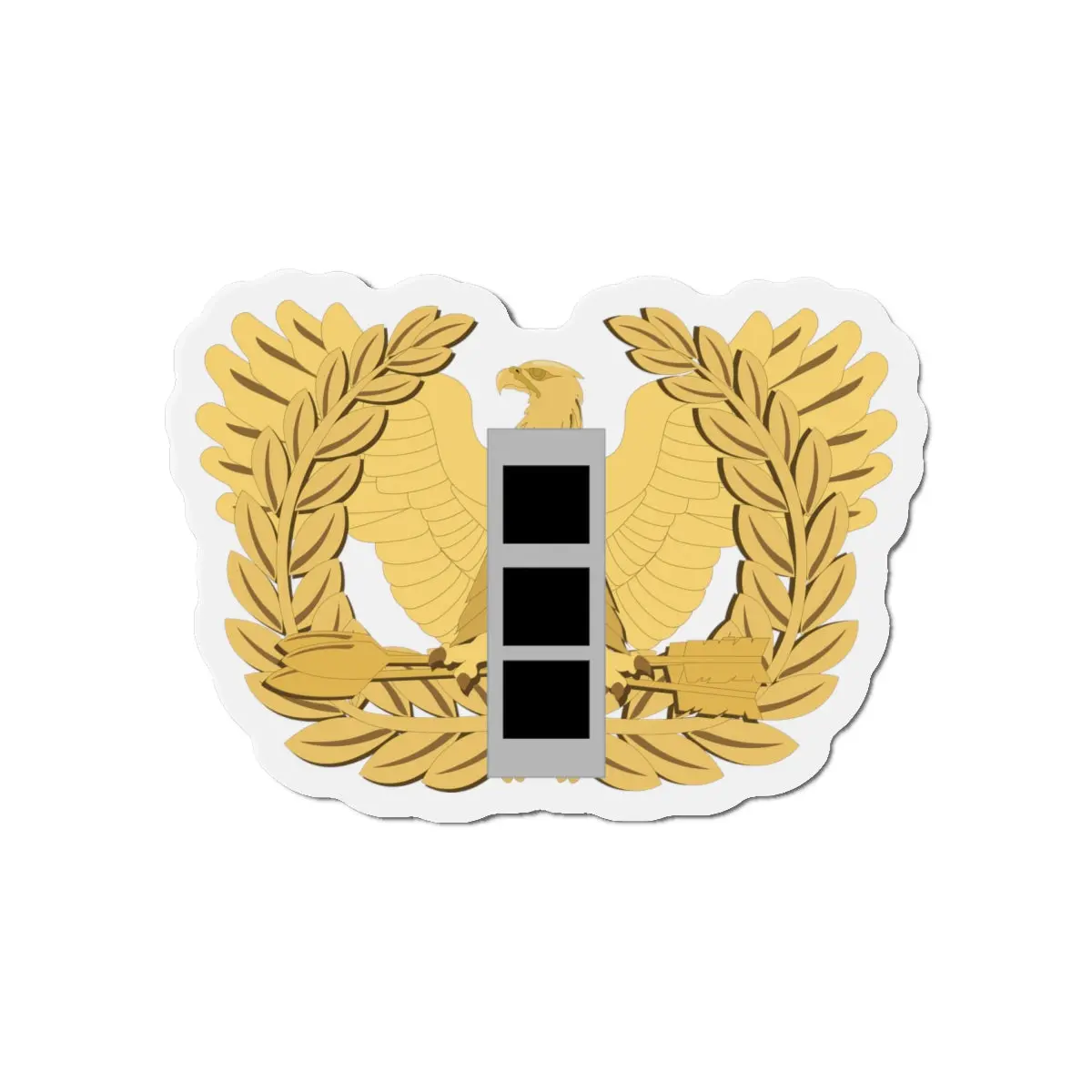 Die-Cut Magnets -Ssi - Army - Chief Warrant Officer - W03 - Flat - Eagle And Bar Wo Txt X 300 2