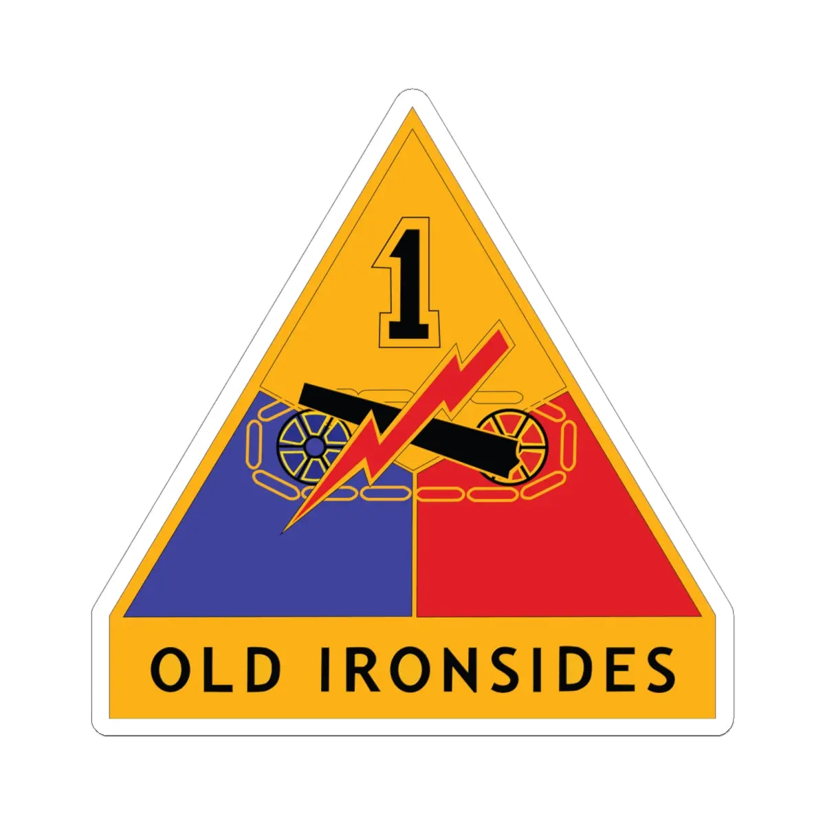 Kiss - Cut Stickers - Dui - 1St Armored Division X 300 1