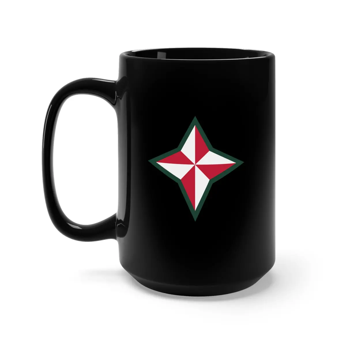 Black Mug 15Oz - Ssi - 48Th Armored Division X 300 1
