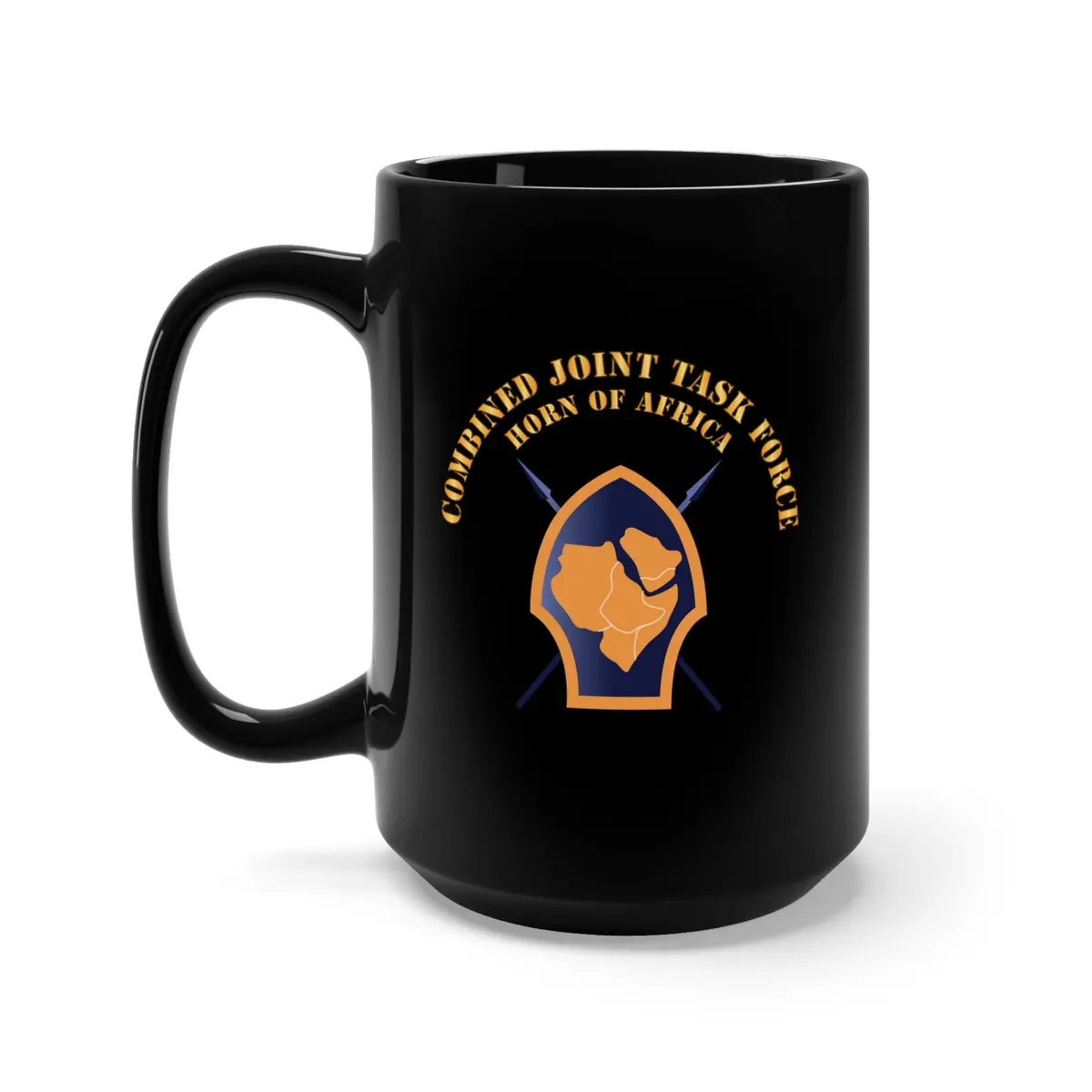 Black Mug 15Oz - Combined Joint Task Force - Horn Of Africa - X 300 (Copy) 1