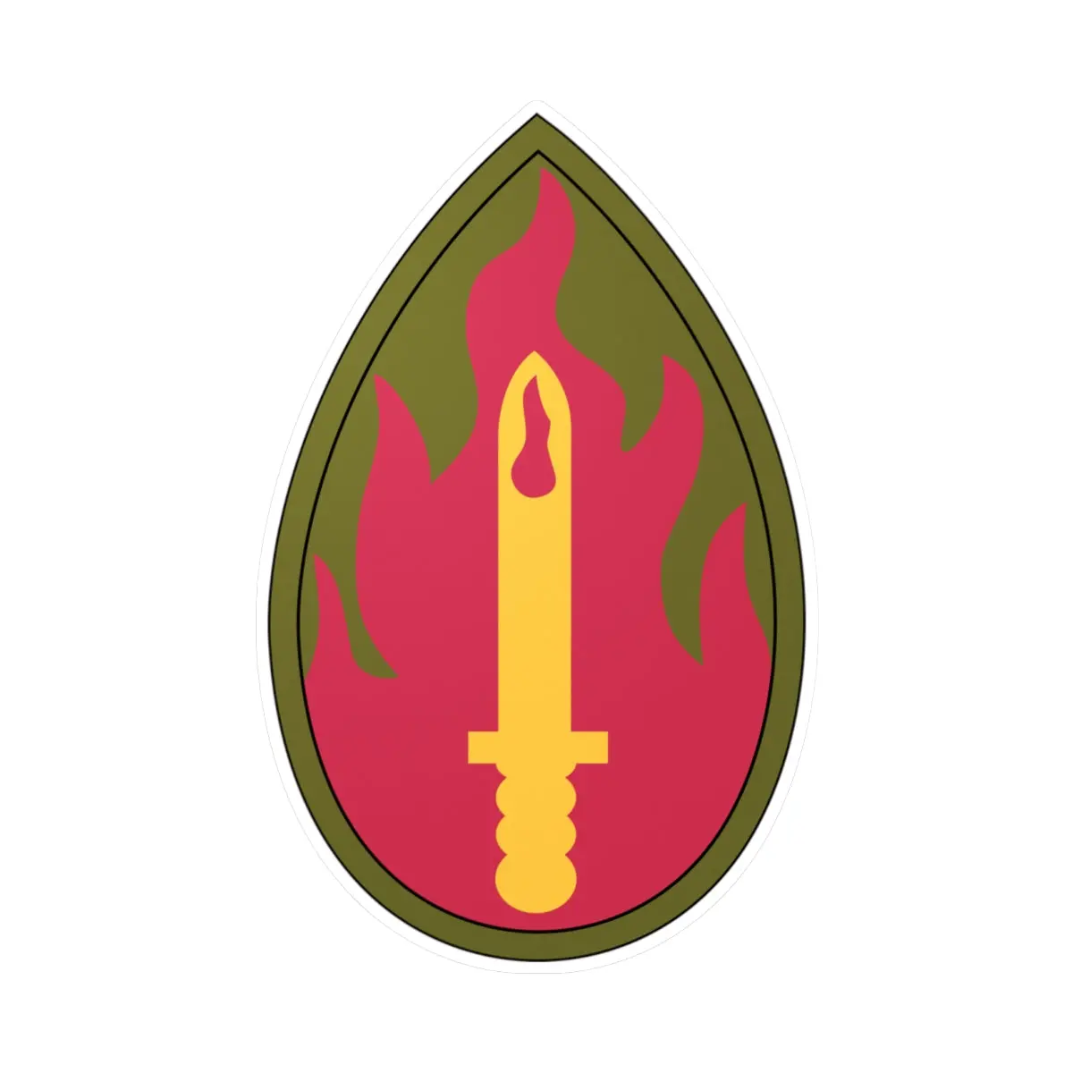 Kiss-Cut Vinyl Decals - Ssi - 63Rd Infantry Division X 300 1