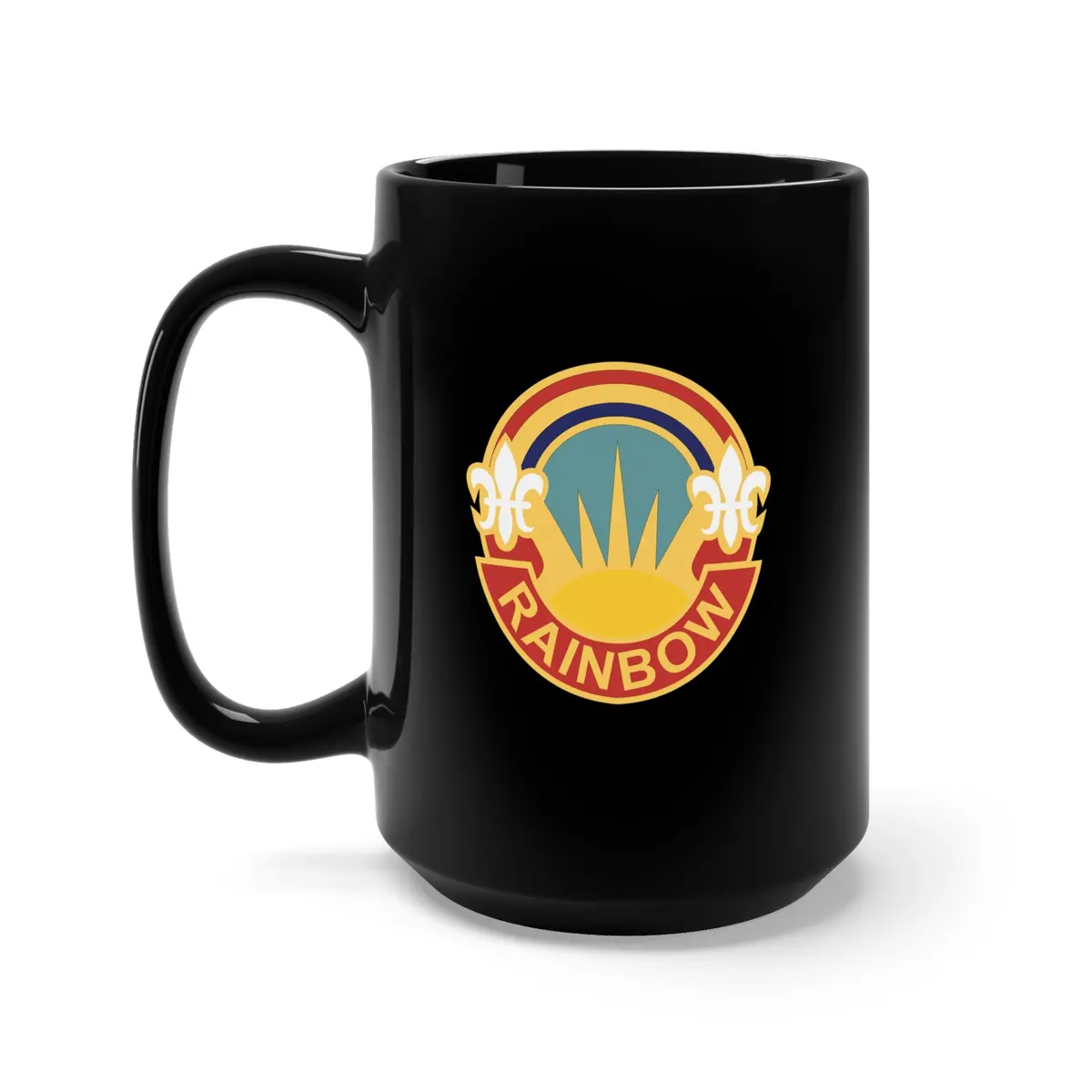 Black Mug 15Oz - Dui - 42Nd Infantry Division X 300 1
