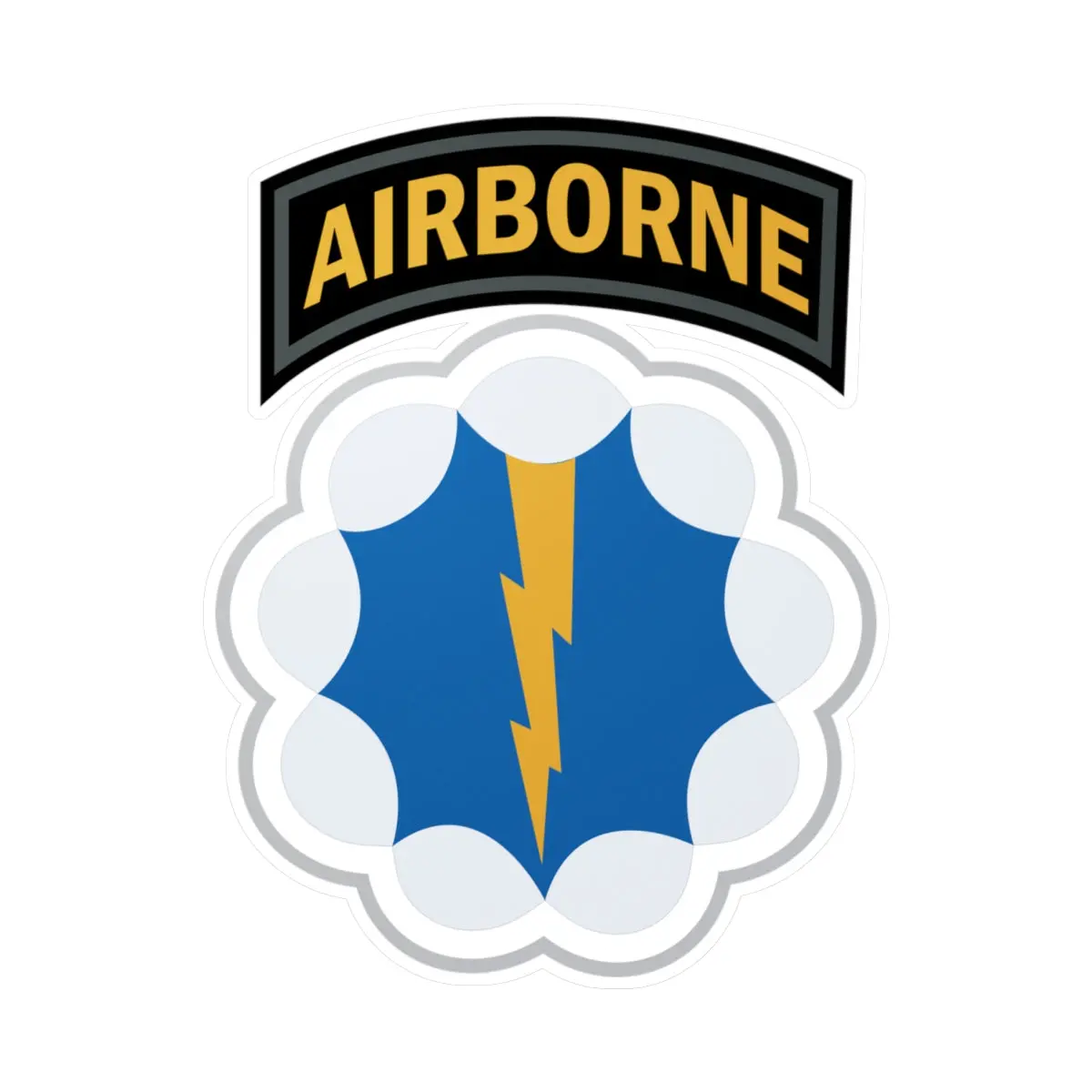 Kiss-Cut Vinyl Decals - Ssi - 9Th Airborne Division - Phantom X 300 1