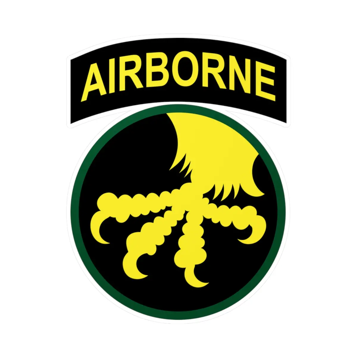 Kiss-Cut Vinyl Decals - Ssi - 17Th Airborne Division X 300 1