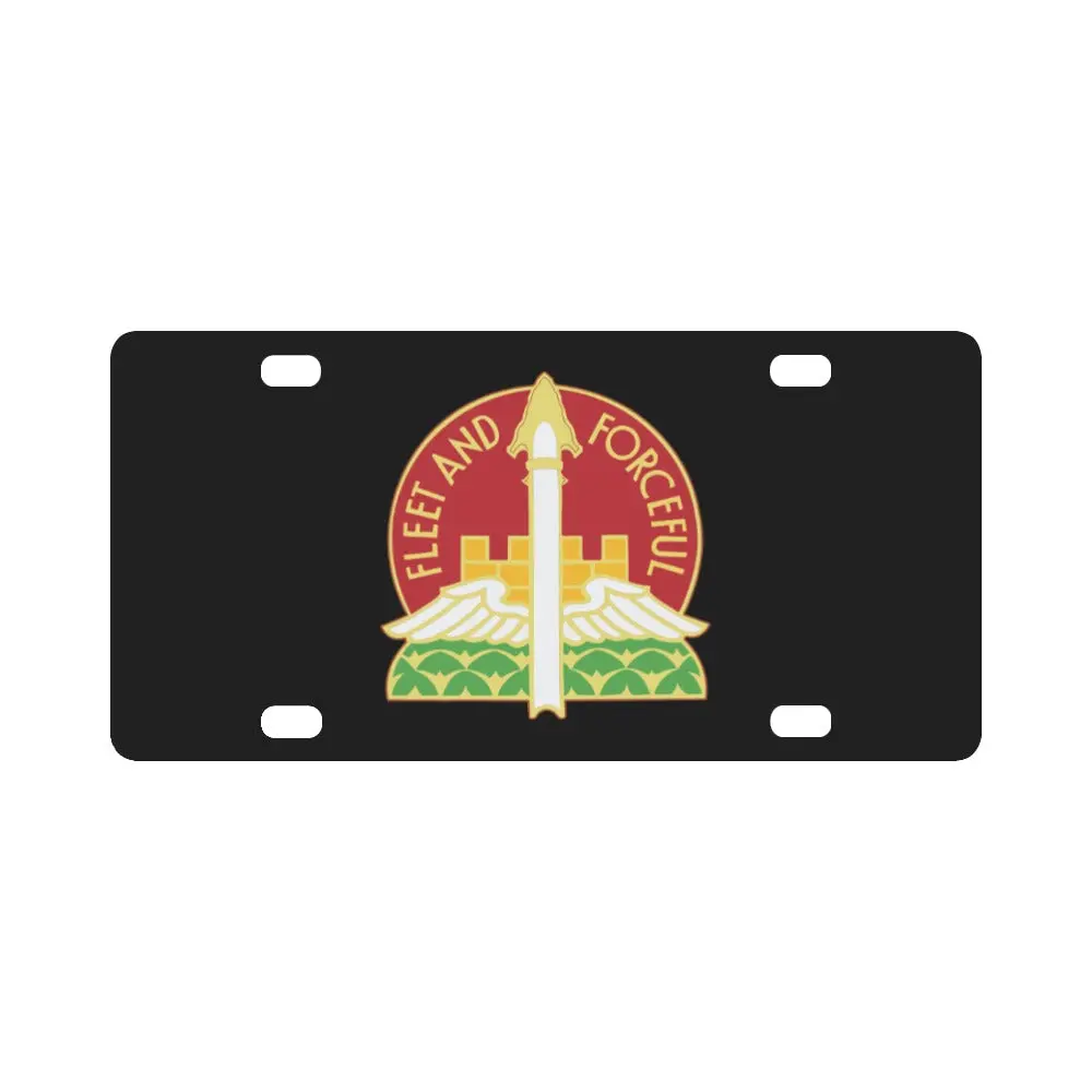 88Th Artillery Group - Dui Wo Txt X 300 Classic License Plate 1