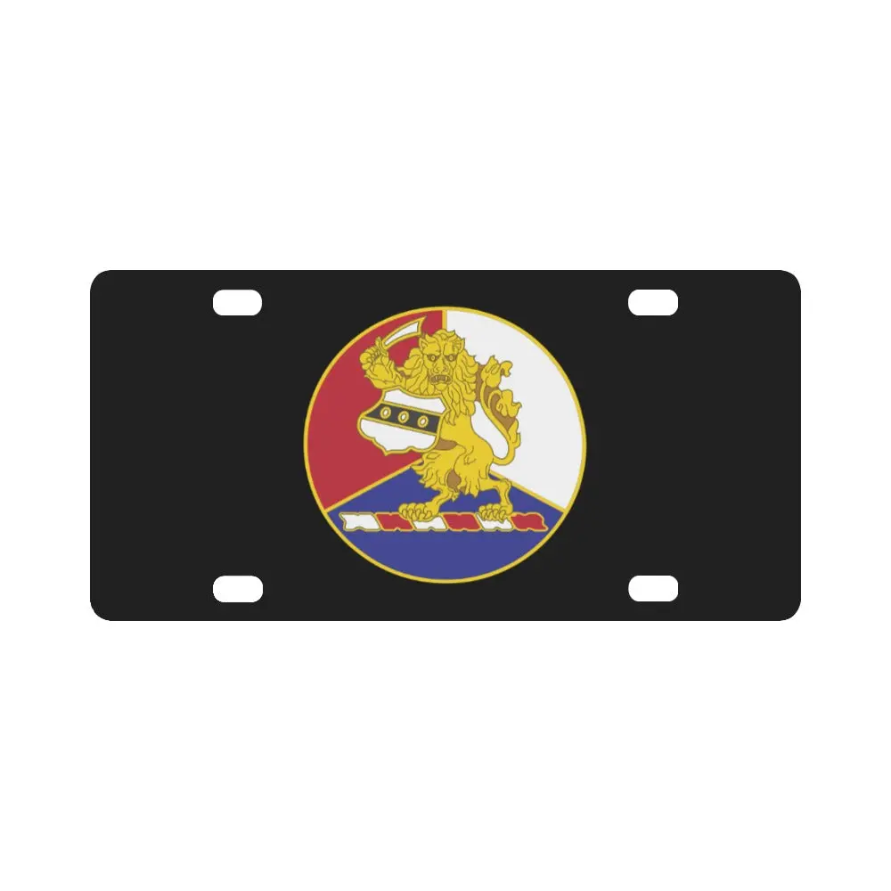 Dui - 28Th Infantry Division X 300 Classic License Plate 1