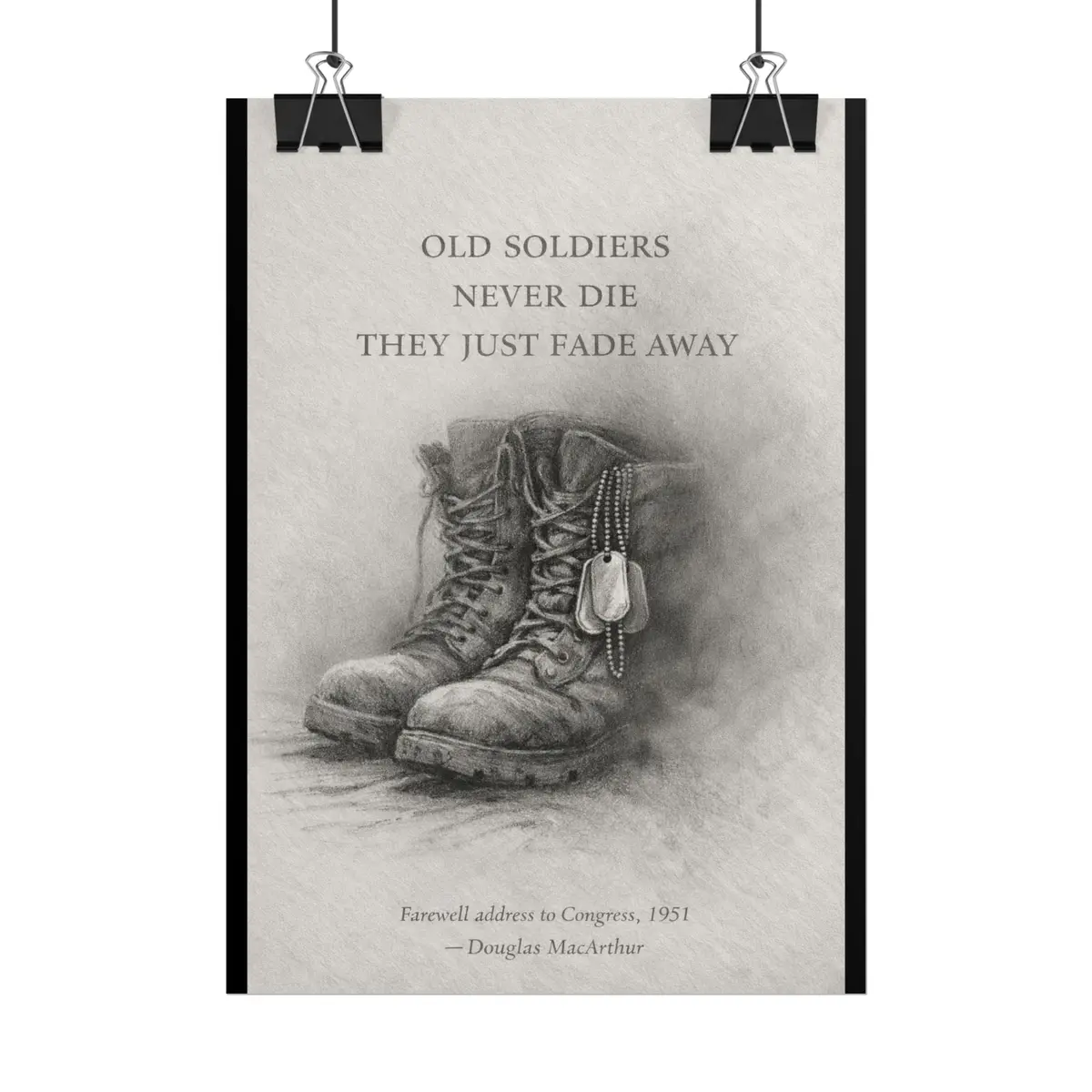 Posters - Old Soldiers Never Die 2