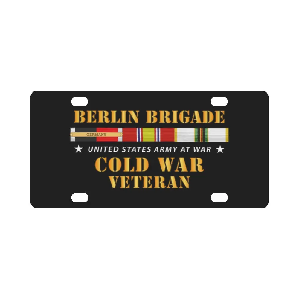 Army - Berlin Bde W Occupy Cold Svc Bar X 300 Classic License Plate 1