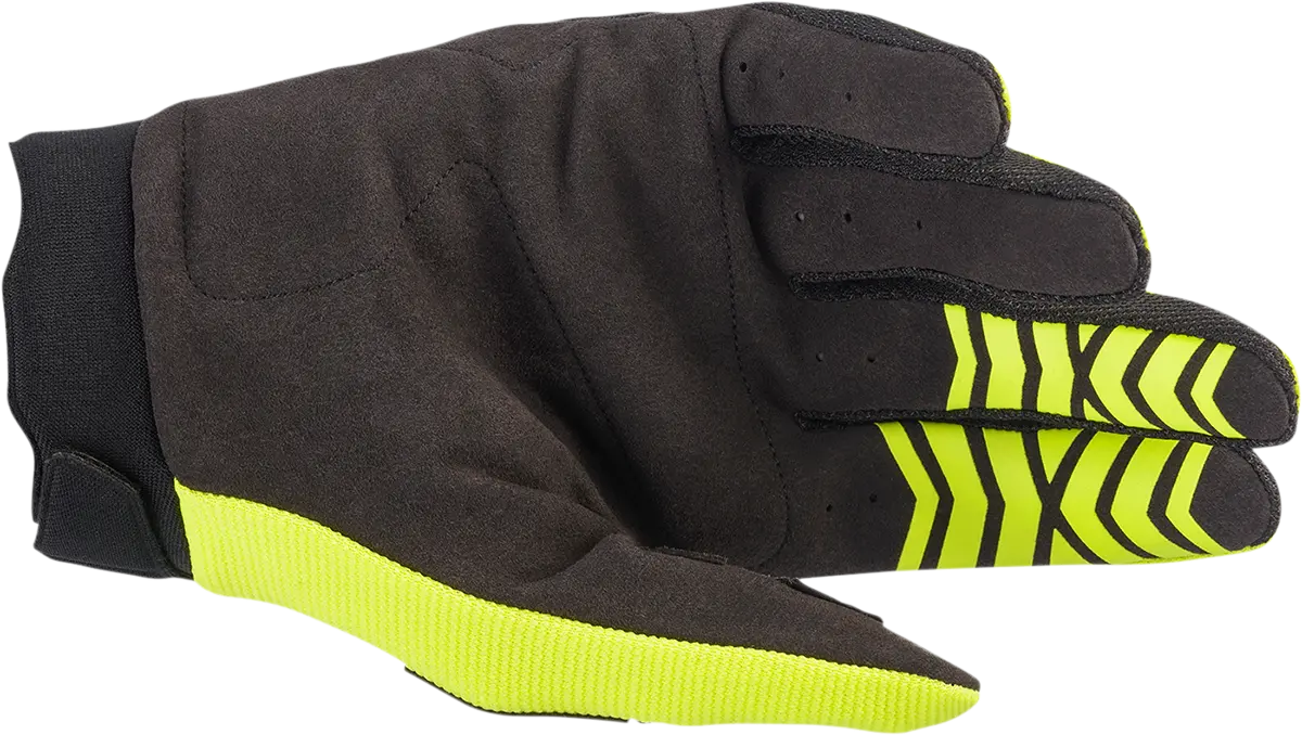 Alpinestars Full Bore Motorcycle Gloves – Yellow/Black, Size 2Xl (Model 3563622-551) 1